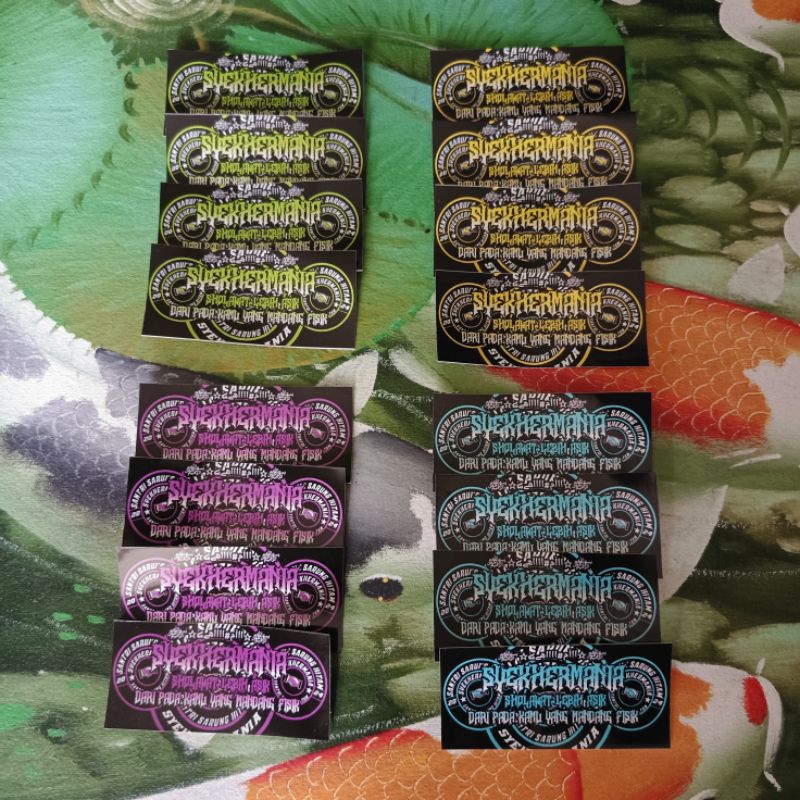 

(Minimal Order 10pcs) Stiker Syekhermania, Habib Syech Terbaru
