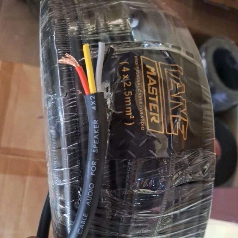 Kabel Speaker 4x2.5 Lane Master Meteran