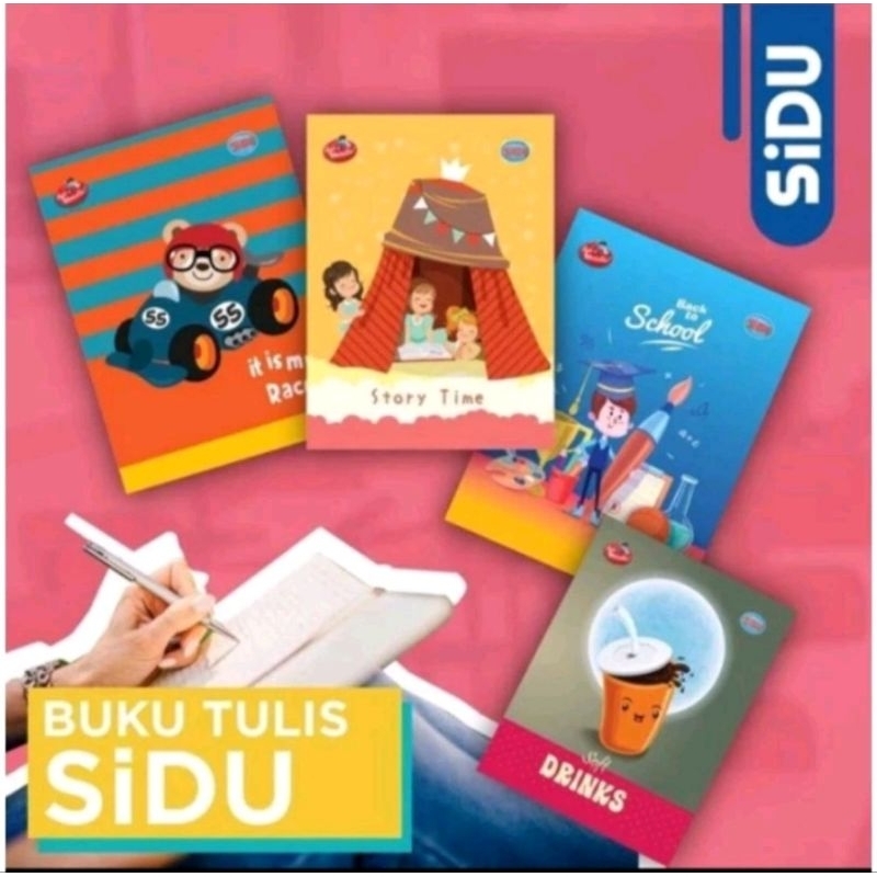 

Buku tulis SIDU isi 38 1 pack (isi 10pcs)