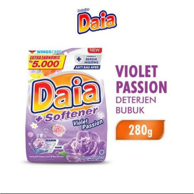 DAIA DETERGENT BUBUK 245gr / DAIA 5000