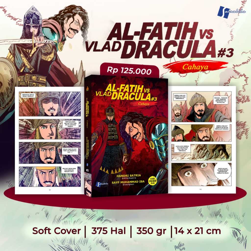 Komik Muhammad Al-Fatih Vs Vlad Dracula 3 : Cahaya