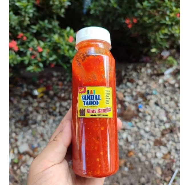 Sambal tauco bangka merk AAI sambel tauco asli bangka