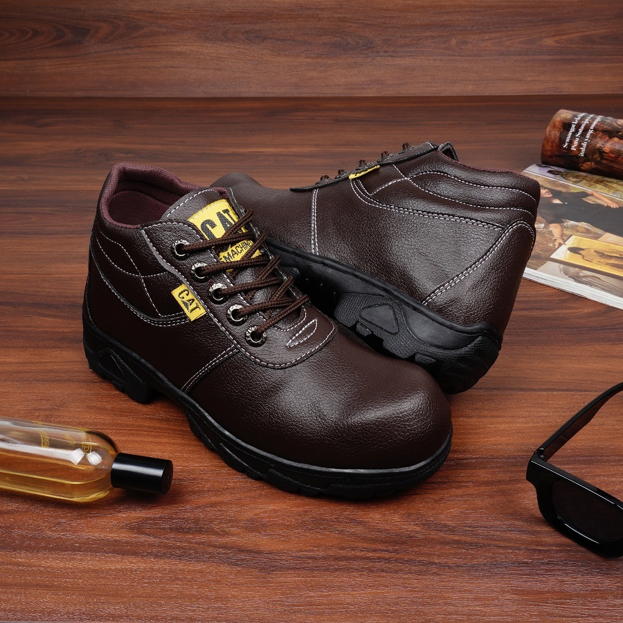 TERBARU SEPATU SAFETY PRIA BOOT UJUNG BESI CAT SOPI SEPTI BOOTS PROYEK KERJA LAPANGAN SEFTY OUTDOOR