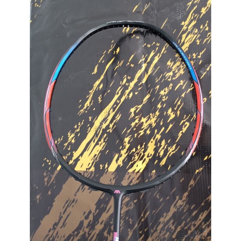 raket badminton powermax warrior 88 gen 2 ( black pink) original