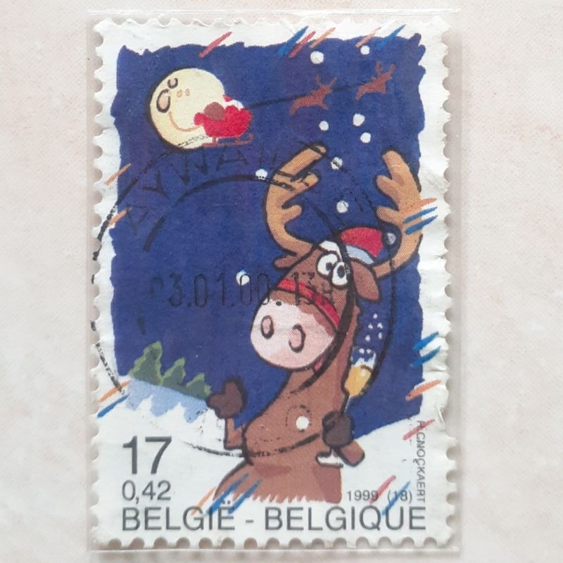 

Perangko Belgia Christmas and New Year (Humoristic Feasts) Tahun 1999