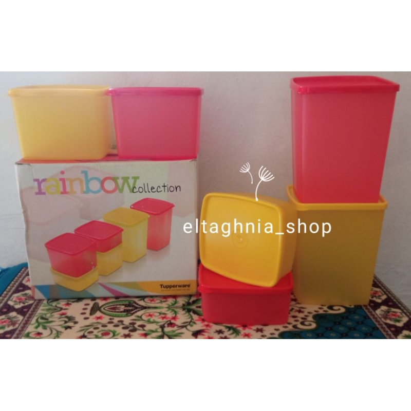 RAINBOW COLLECTION TUPPERWARE ORIGINAL (1 Set)