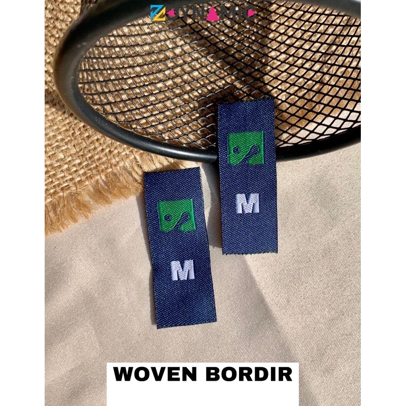 

Label woven, Label bordir, label kemeja, label jaket, label baju