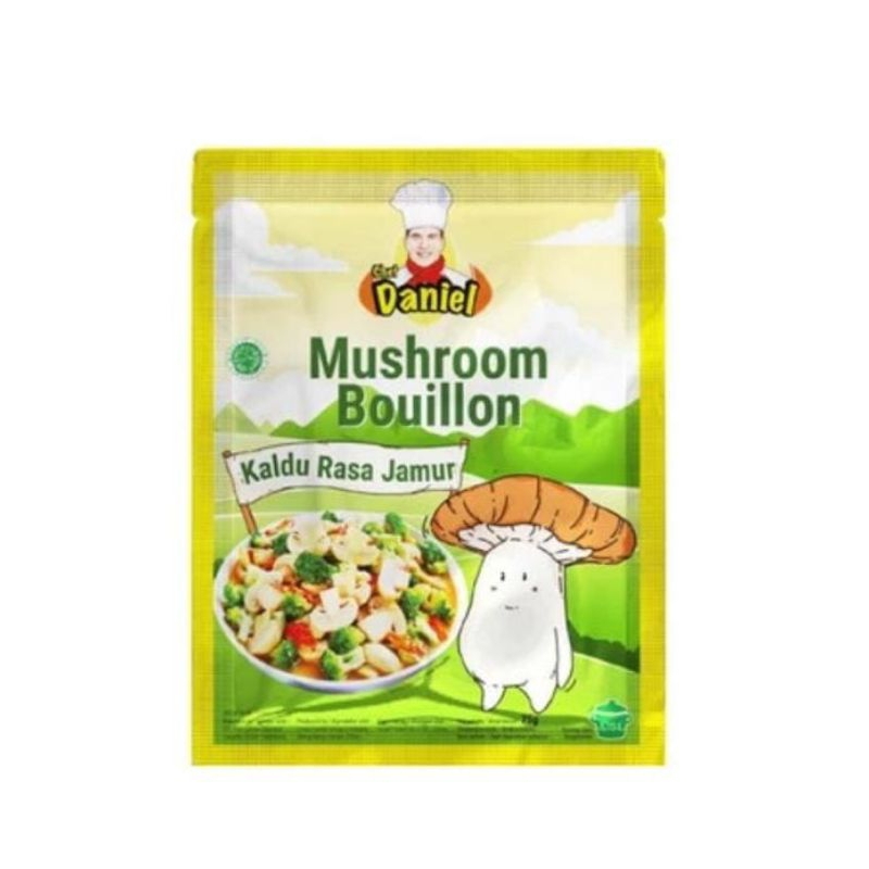 

CHEF DANIEL Mushroom Bouillon 75 gram Kaldu Jamur