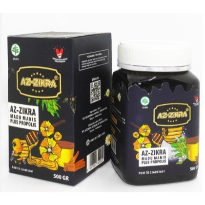 

Madu Manis Plus Propolis Az Zikra Azzikra Adz Dzikra Asli / Original 500gr