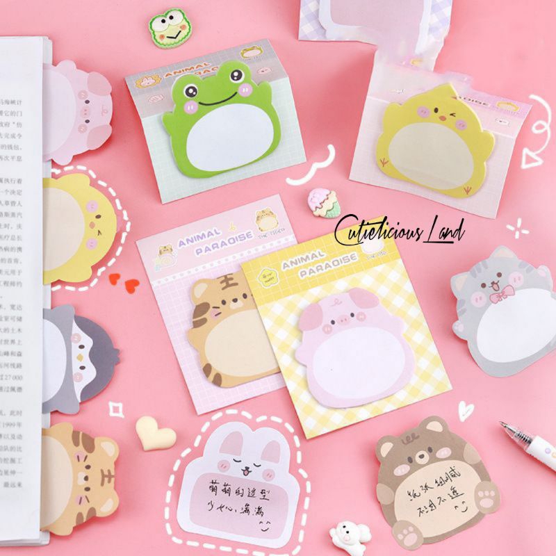 

CutieliciousLand | STICKY NOTES - Memo Pad Sticker / Notes Pad / Note Pad / Sticky Notes Lucu