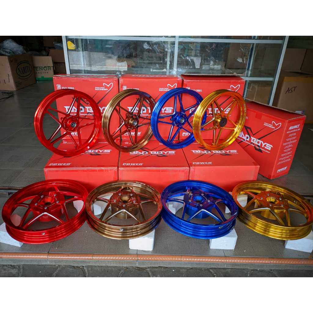 Velg Pelek Veleg Racing CNC Bintang Honda Vario 125 Vario 125 150 Led New Stylo,Vario 110 beat Scoop