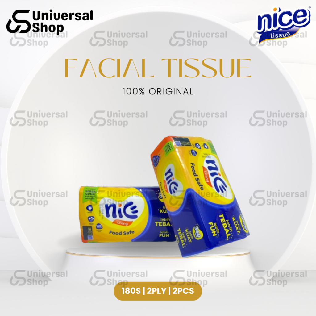 Tisu Wajah NICE 180s Murah Grosir