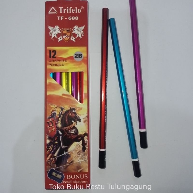 

Pensil 2B Trifelo TF-688