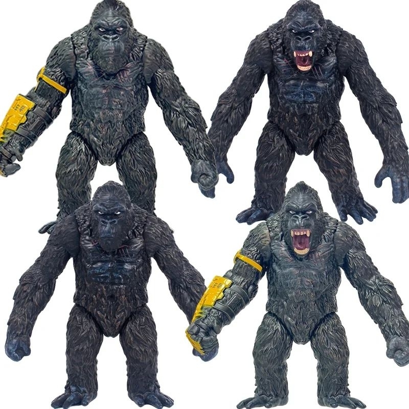 action figure godzilla x kingkong gorilla