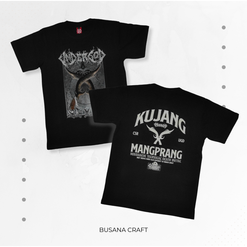 Kaos Band Metal Undergod Kujang Mamprang
