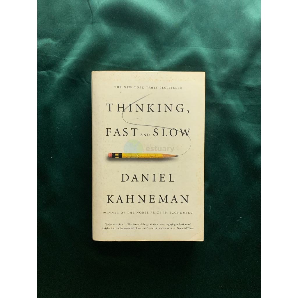 PRELOVED - Novel/Buku Thinking Fast and Slow - Daniel Kahneman