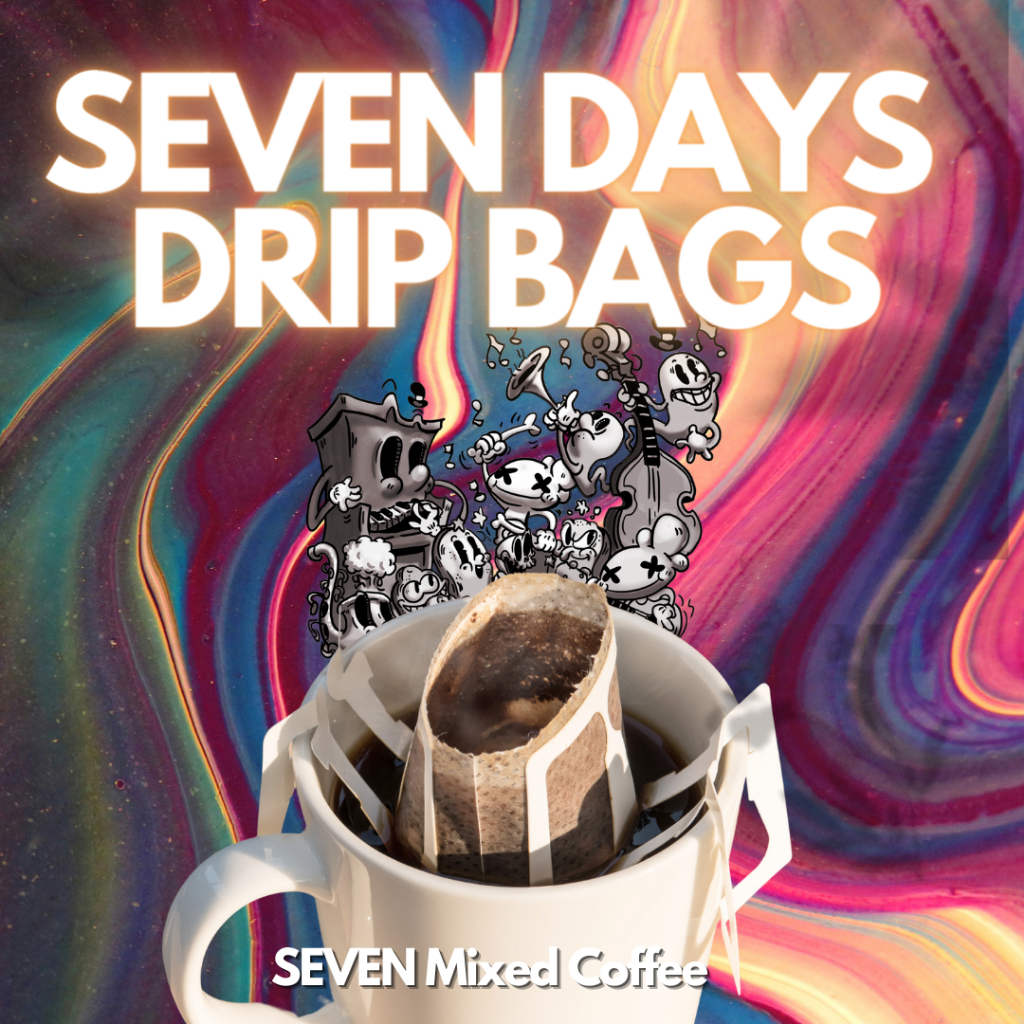 

Seven Days Drip Bag Coffee( kopi filter ) By Black Potion Roastery