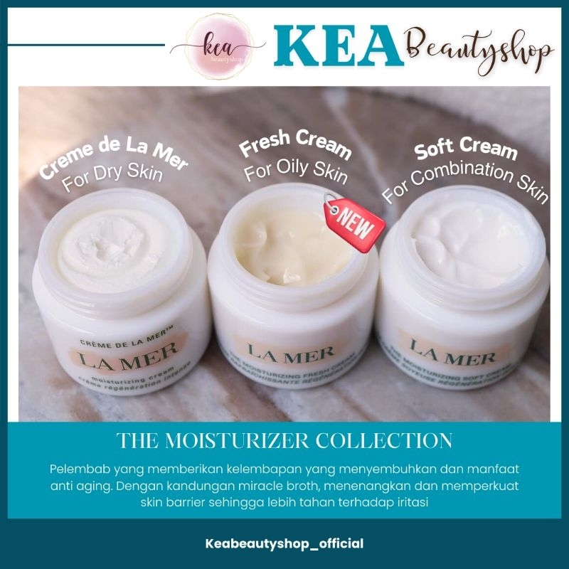 LA MER LAMER CREAM [ CREME DE LA MER / SOFT CREAM / FRESH CREAM ] 15ML/30ML/60ML