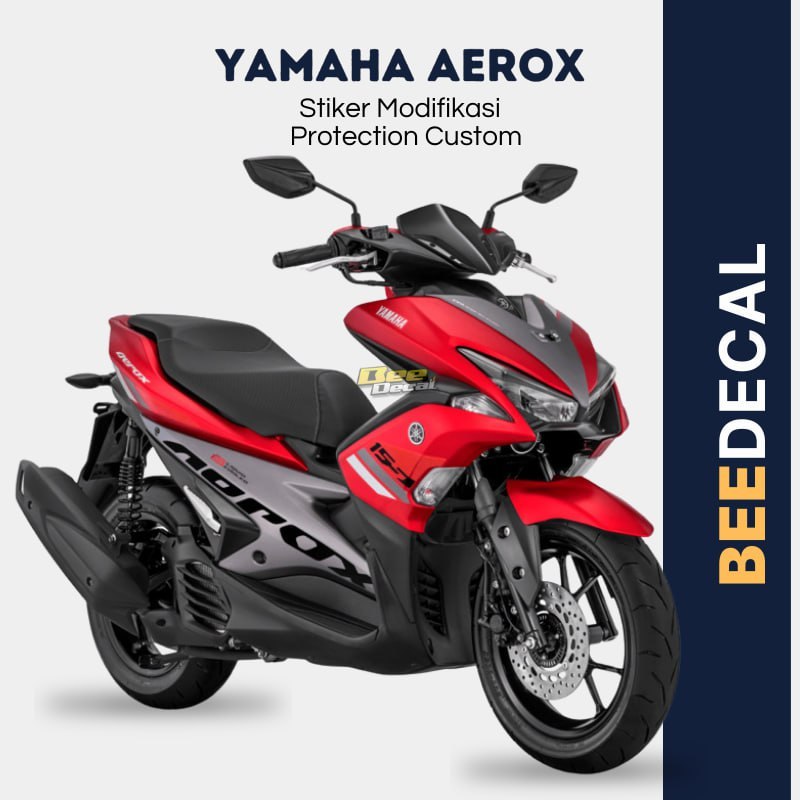 STIKER MOTOR YAMAHA AEROX  - DESAIN CUSTOM | BEEDECAL
