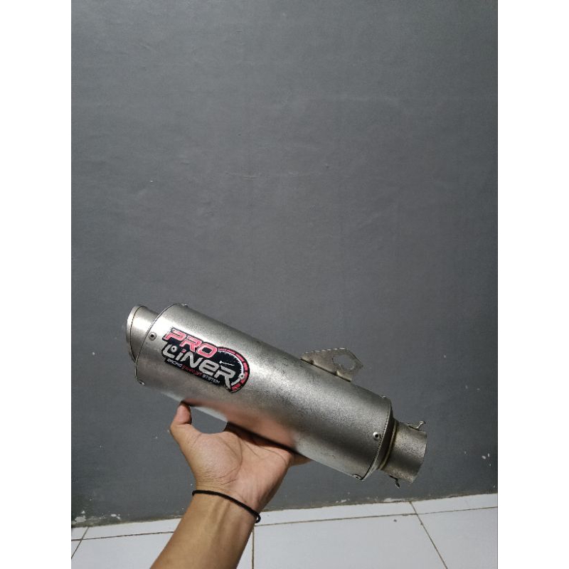 Silencer knalpot proliner tr1r long original