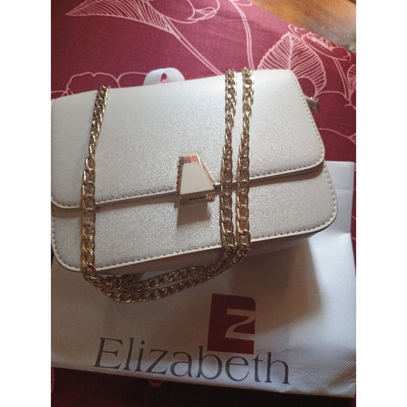 ELIZABETH ELETRA BAG WARNA BROKEN WHITE (PRELOVED)