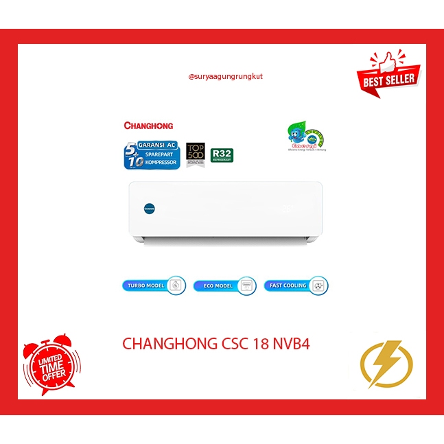 AC CHANGHONG 2 PK 1500 WATT CSC - 18NVB4