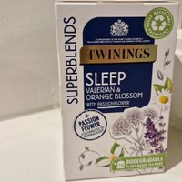 

TWININGS SUPERBLENDS Sleep Valerian &Orange Blossom with Passionflower