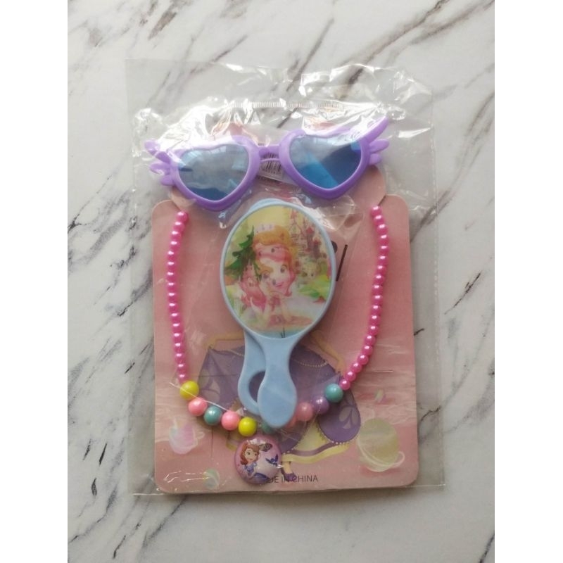 Set Aksesoris Anak Perhiasan Mainan Salon Salonan