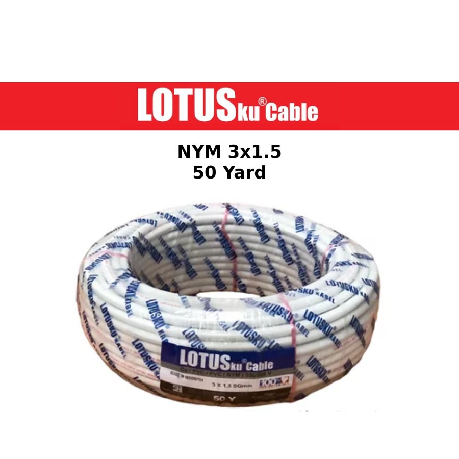 Kabel LOTUS LOTUSKU NYM Kawat 3x1.5