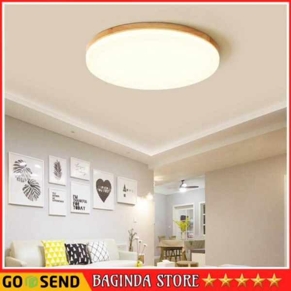 Jual Lampu Plafon LED Ceiling Lamp Bulat Putih White Lampu Hias Dekorasi Murah