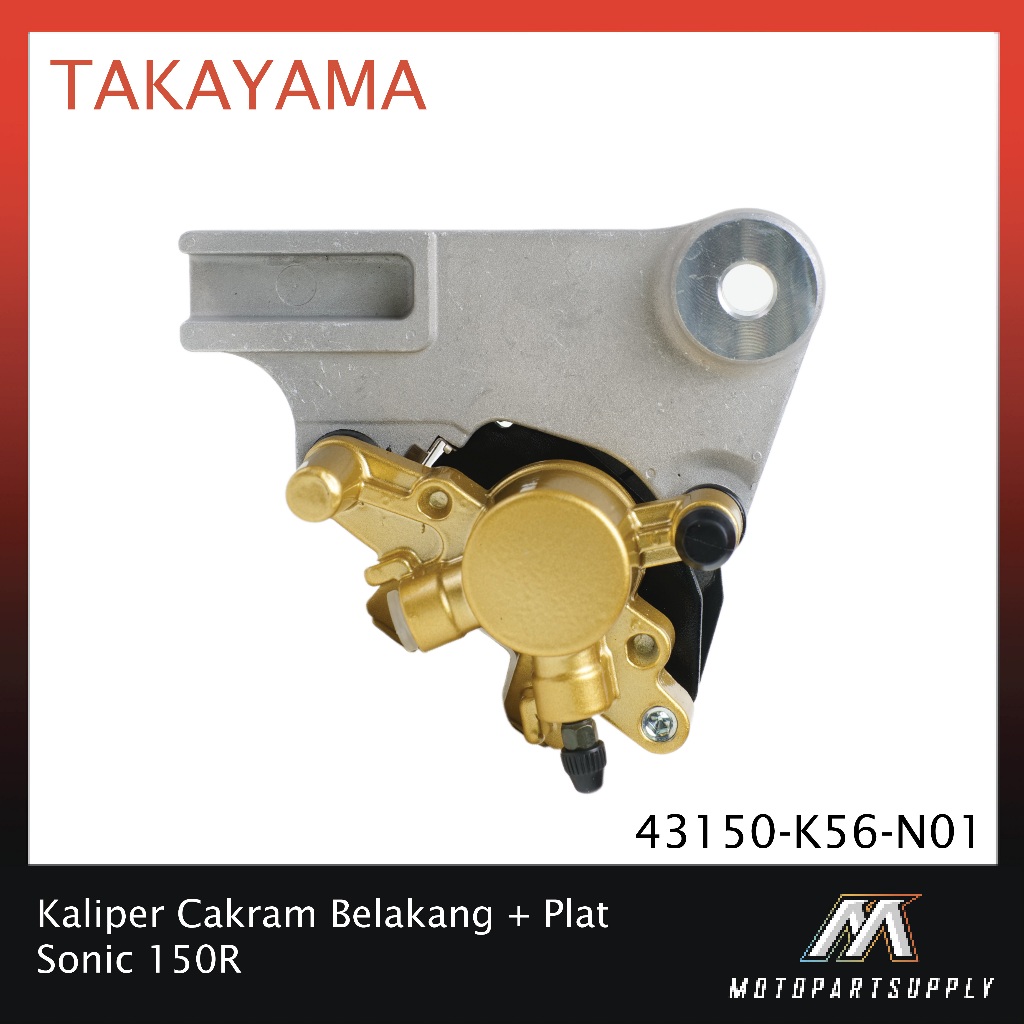 Takayama Kaliper Belakang + Plat Sonic 150R