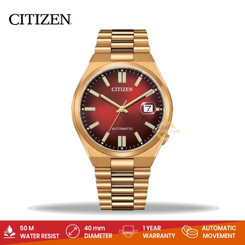 Jam Tangan CITIZEN MECHANICAL Tsuyosa NJ0153-82X Original Resmi