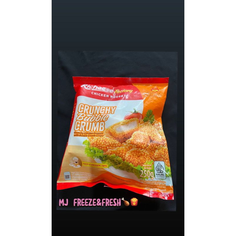 

Richeese Chicken Nugget Bubble Crumb 250 gr