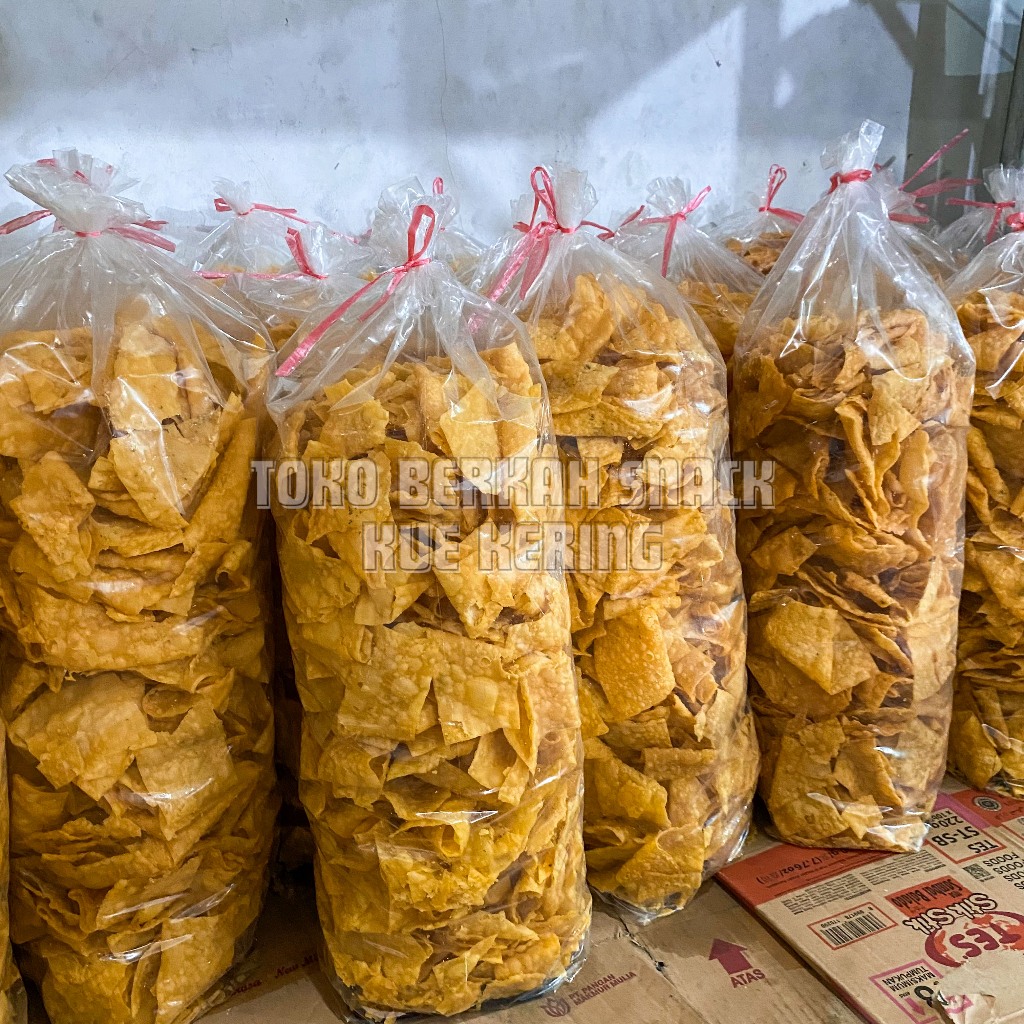 

KRIPIK BAWANG 1BAL/CEMILAN BAWANG GURIH 1,8kg