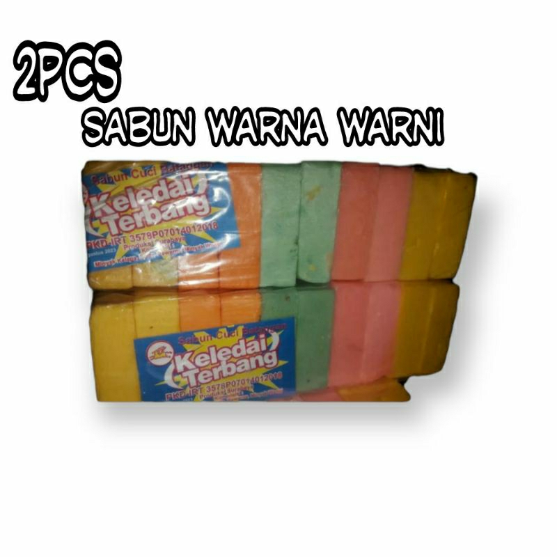 sabun pelok/sabun batangan/sabun warna warni