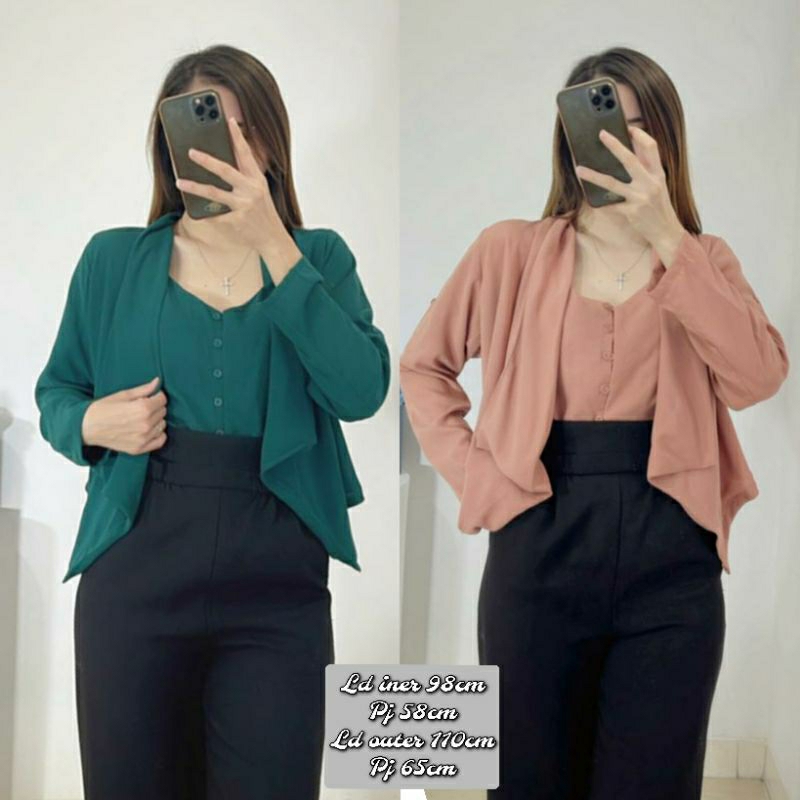 ATASAN SET OUTER BUTTON AUREL FURANO PREMIUM