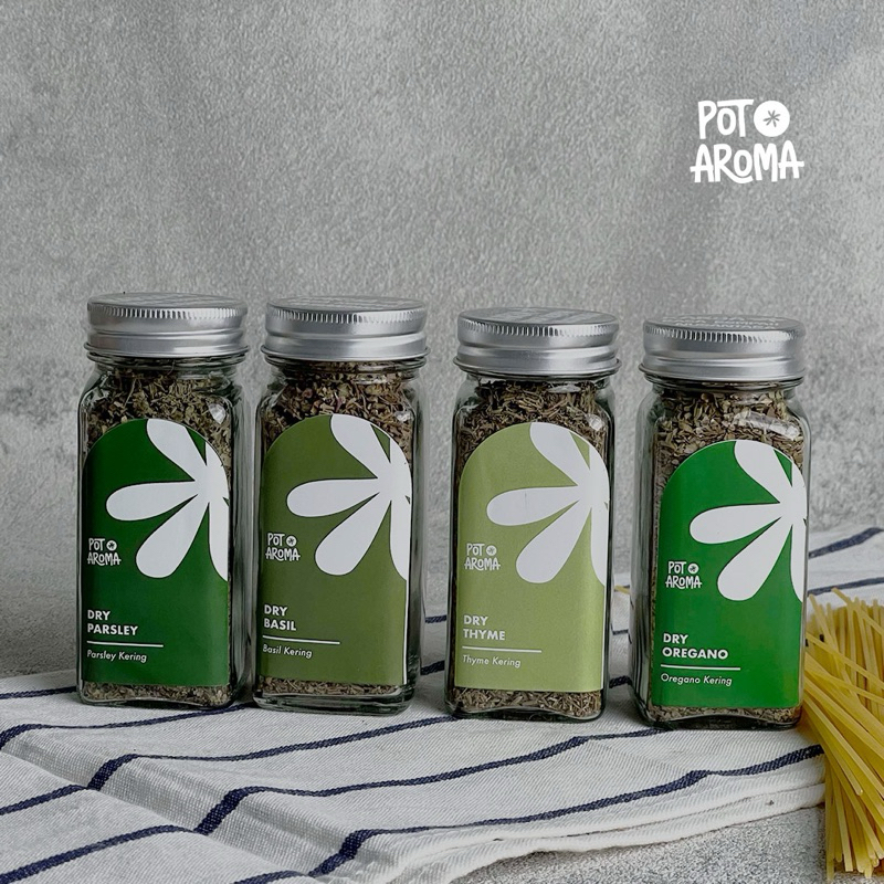

POTAROMA - Italian Herb Pax - 4 Rempah Premium Spaghetti, Pizza, Pasta, Steak