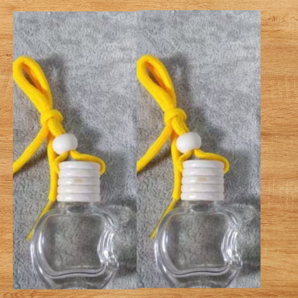 Botol Kosong 10 ml bentuk apel gantungan parfum mobil