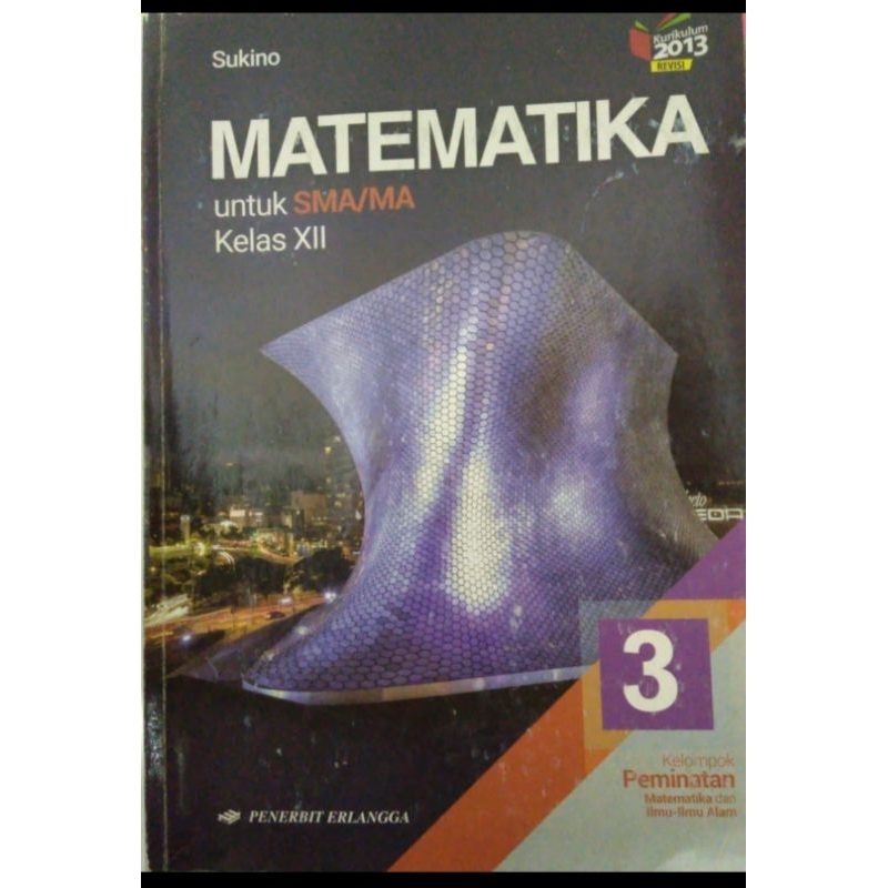 Buku Matematika Peminatan SMA Kelas 12