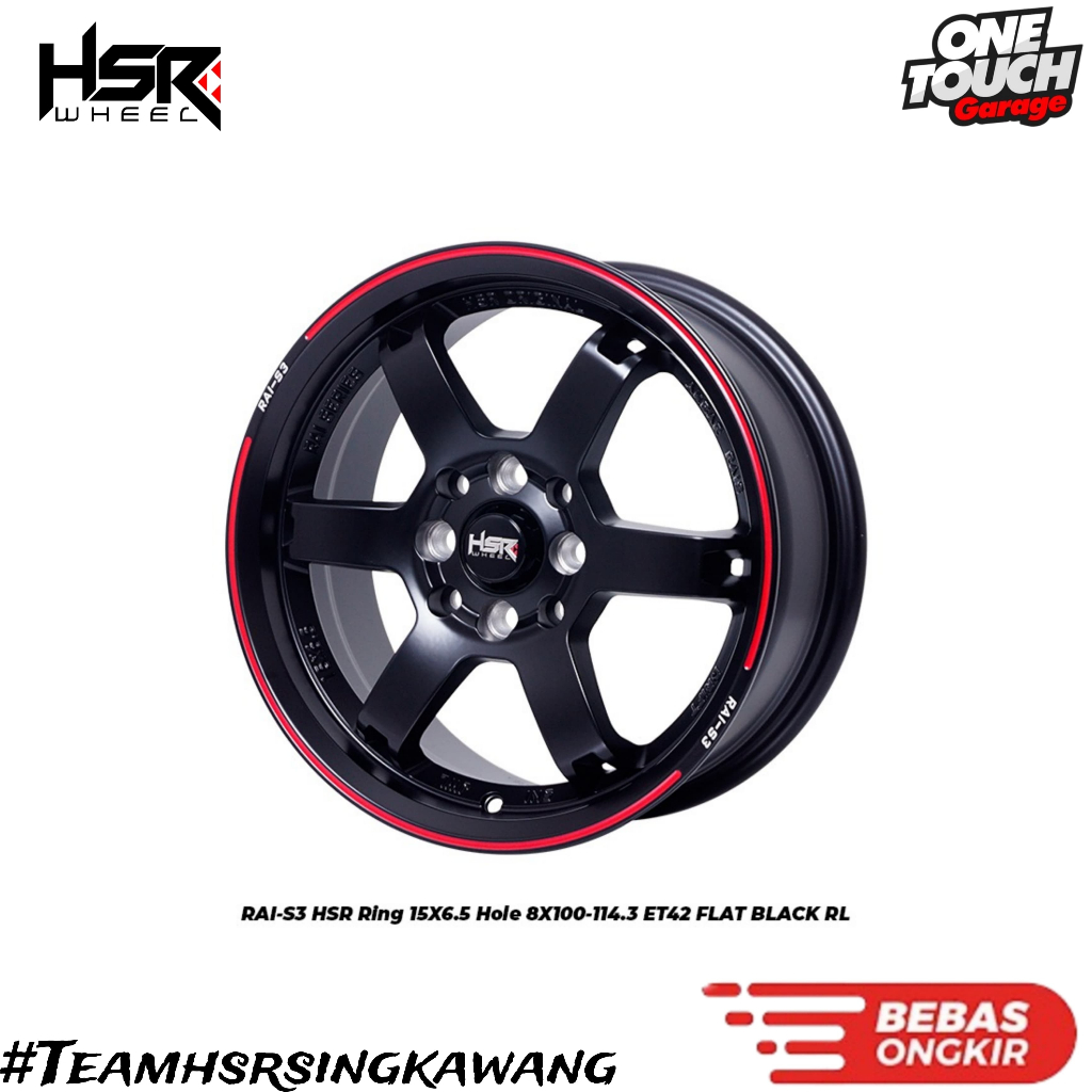 Velg mobil avanza, brio, jazz, yaris, mobilio, xenia hsr rai s3 ring 15