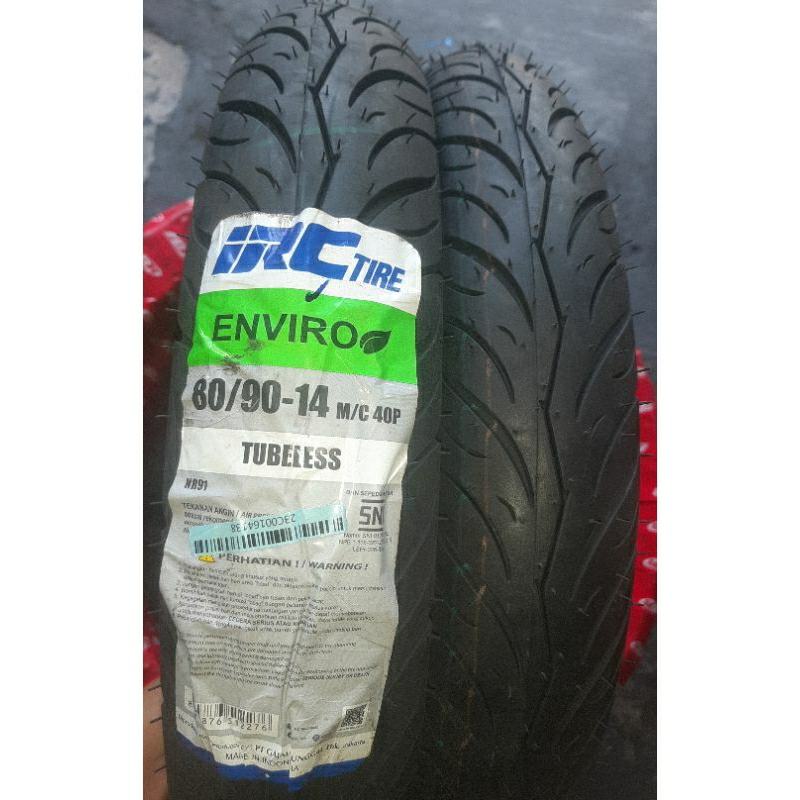 Ban IRC 80/90-14 Tubeless