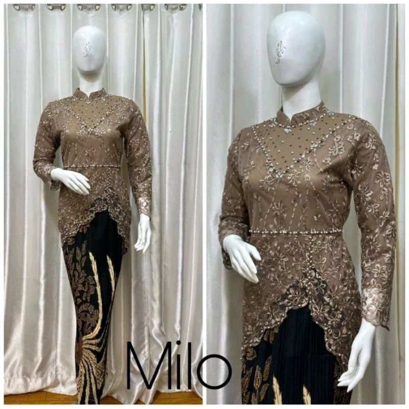 Set Kebaya Kinara Payet / Kebaya Modern Setelan Kebaya Wisuda