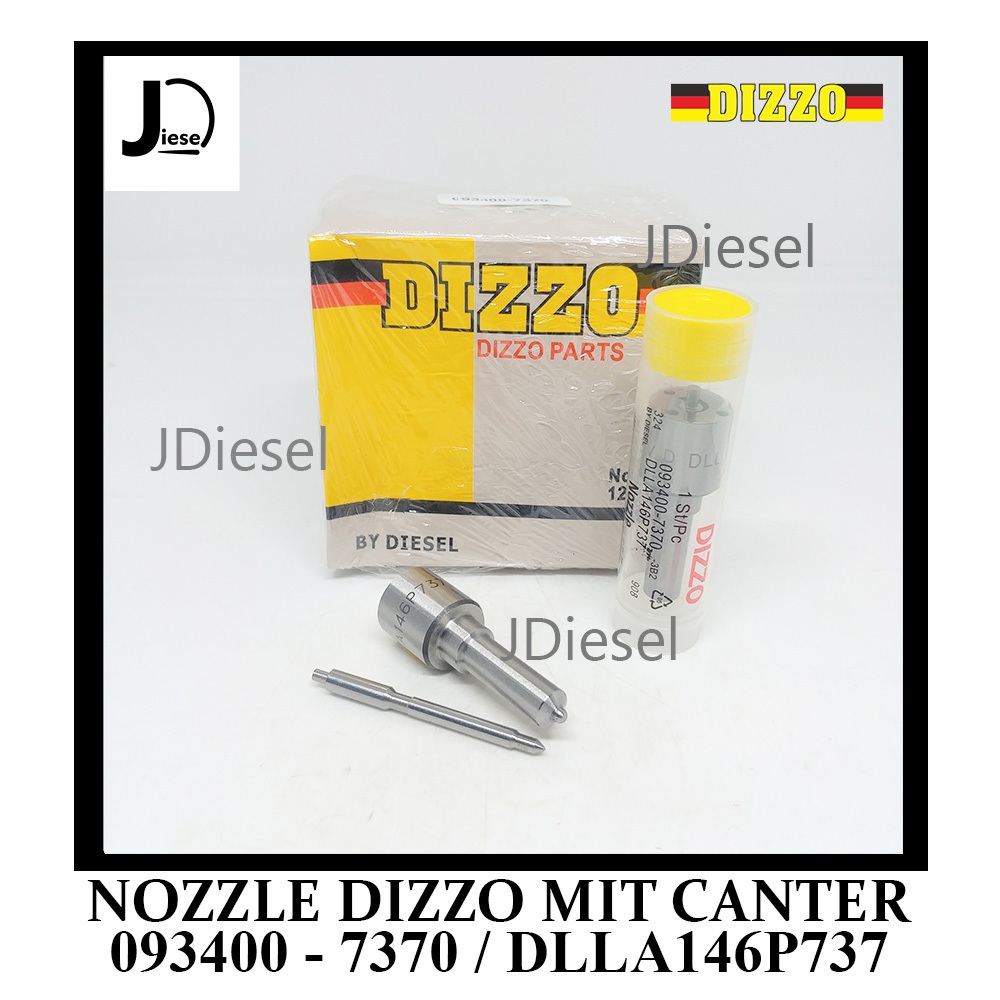 ( NEW ) Dizzo Nozzle Pump Mitsubishi Canter PS110 DLLA146P737 / 093400 - 7370