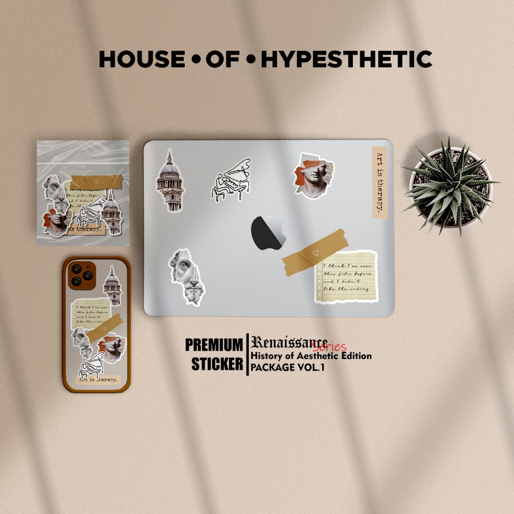 

Sticker Hypebeast and Aesthetic Waterprooft untuk Case Hp, Laptop, dsb || RENAISANCE HISTORY
