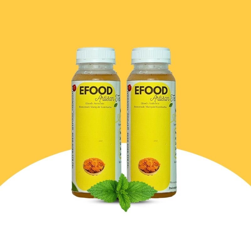 

Paket isi 2 Kombucha Marigold Kemasan 250ml