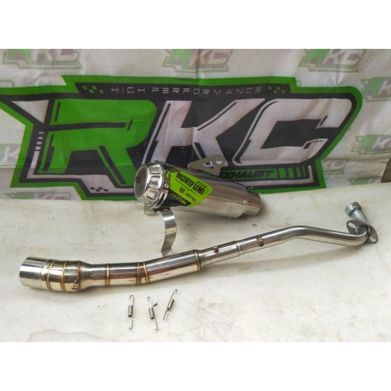 Knalpot Racing Norifumi Gtx Pro Bebek Knalpot Jupiter Vega R Supra Smash