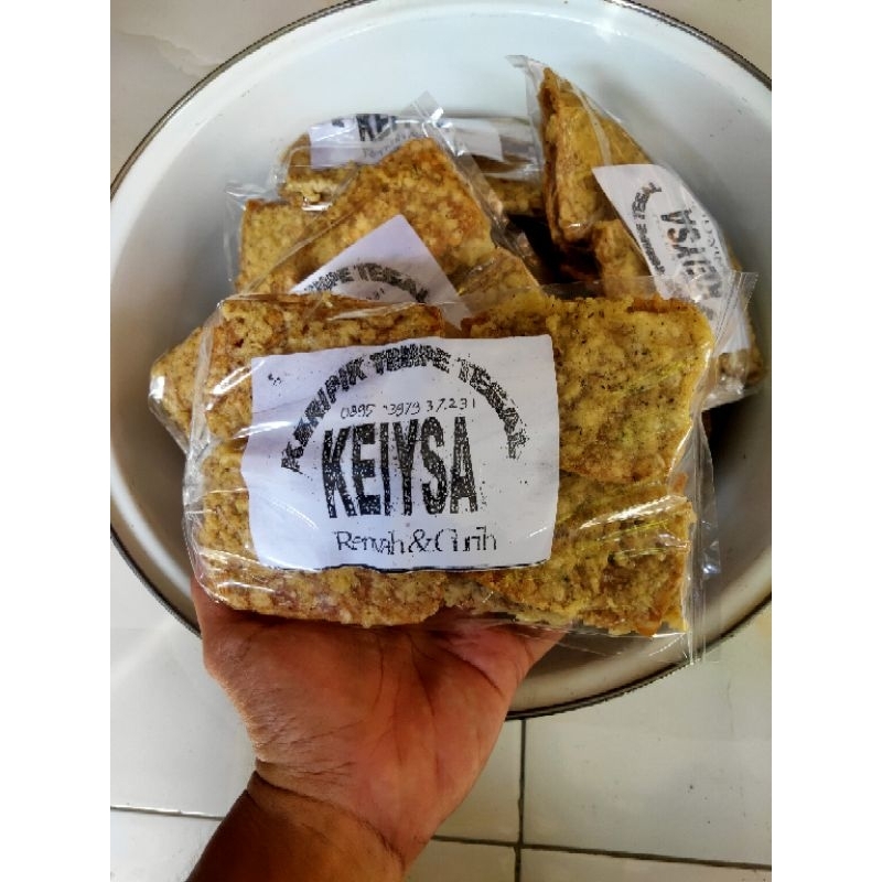 

KERIPIK / KRIPIK TEMPE RASA ORIGINAL GURIH KEMASAN 1KG