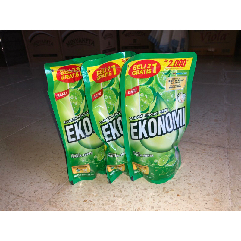 EKONOMI sabun cuci piring satu dus isi 36pcs