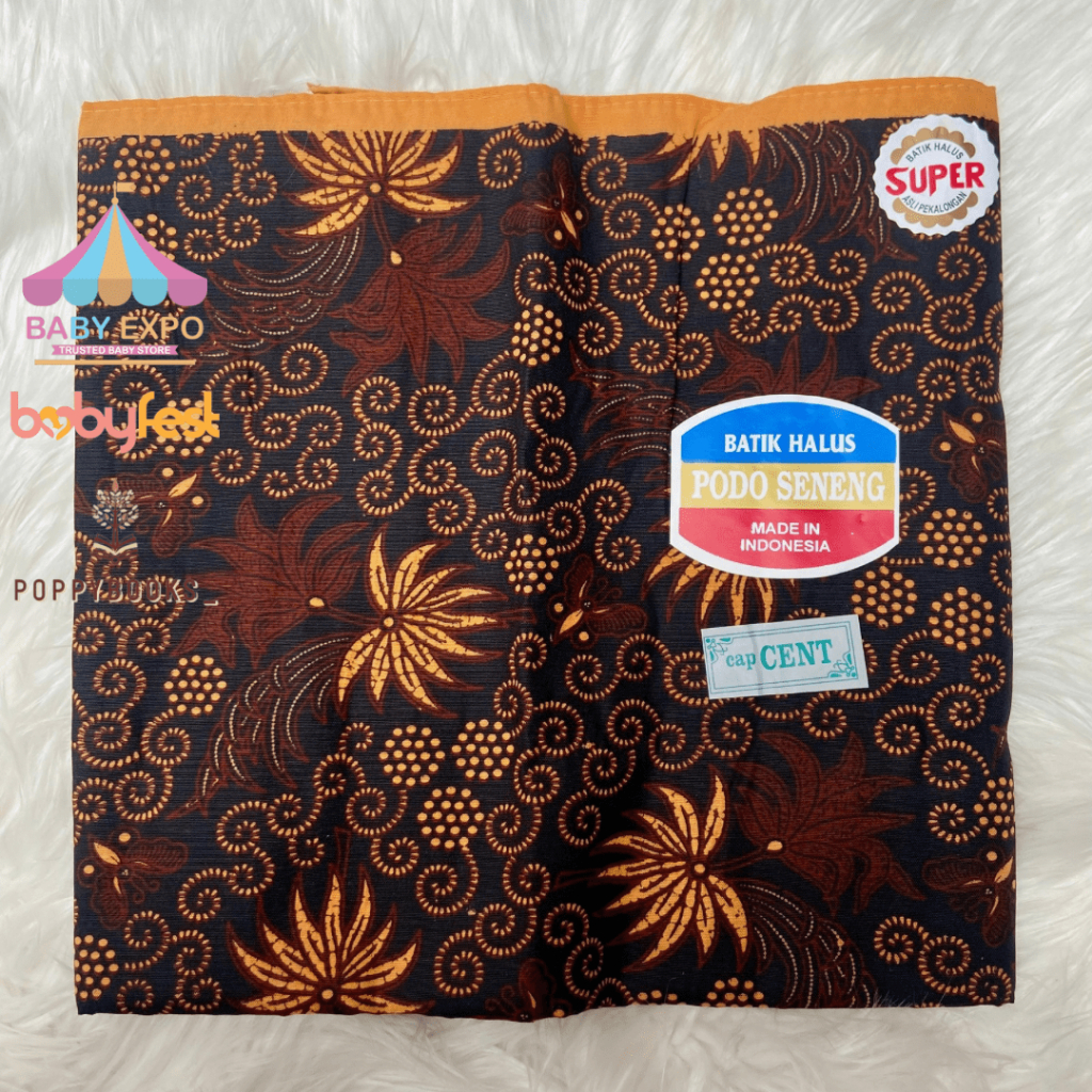 KOL Podo Seneng Cap Cent Batik Halus Kain Selendang Jarik Samping Kebat