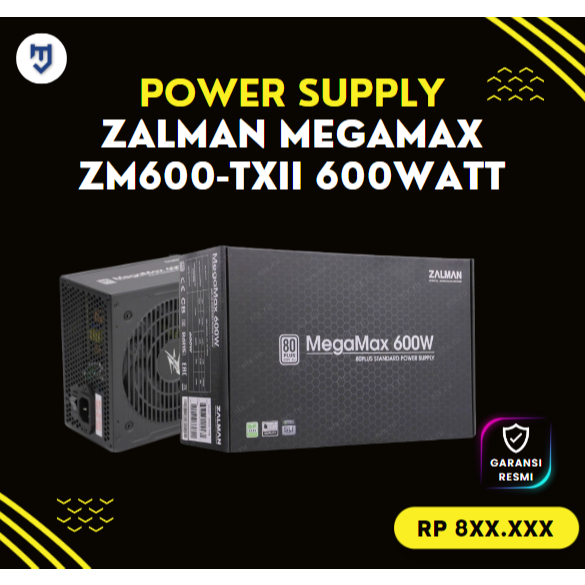 PSU ZALMAN MegaMax ZM600-TXII 600WATT